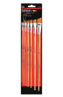 KCK PROFESSIONAL ANGLE LONG HANDLE BRUSH SET - BR 268-S